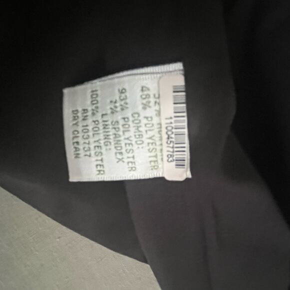 Donna Morgan Size 6 Metallic Shades of Gray Blue and Black Abstract Dress - Picture 2 of 9